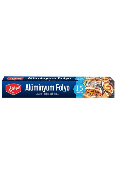 Roll-Up Alüminyum Folyo 30cm x 15 m 10mic 1 Adet