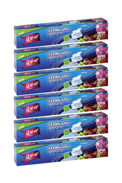 Roll-Up Fermuarlı Poşet 3 Kutu set - 3