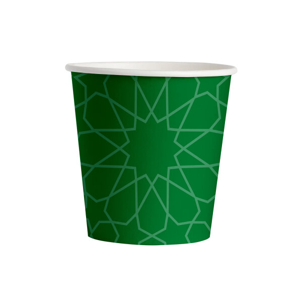 Roll-Up Karton Bardak 7 oz Renkli 50 Adet - 5