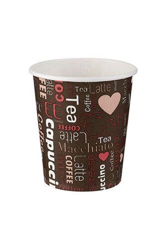 Roll-Up Karton Bardak 7oz Renkli 50 Adet - Roll-Up