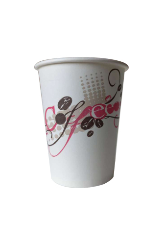 Roll-Up Karton Bardak 8oz 50 Adet - Roll-Up