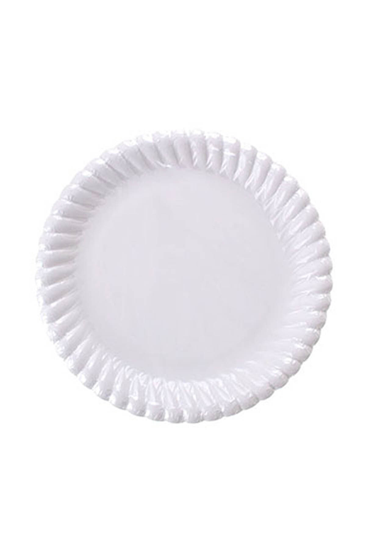 Roll-Up Karton Tabak Beyaz 23cm 10 Adet