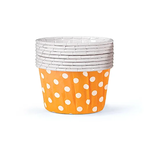 Roll-up Muffin Kek Kapsülü Turuncu 50 Adet - 3