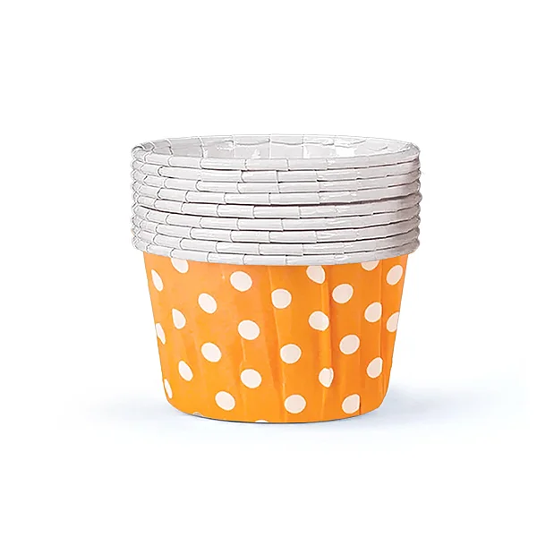 Roll-up Muffin Kek Kapsülü Turuncu 50 Adet - 3
