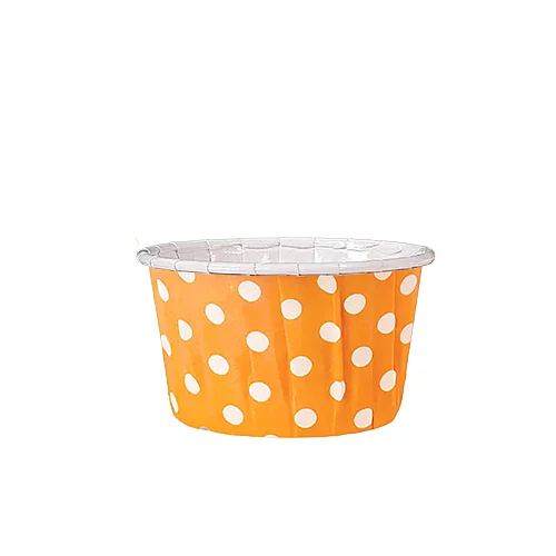 Roll-up Muffin Kek Kapsülü Turuncu 50 Adet - Dolphin