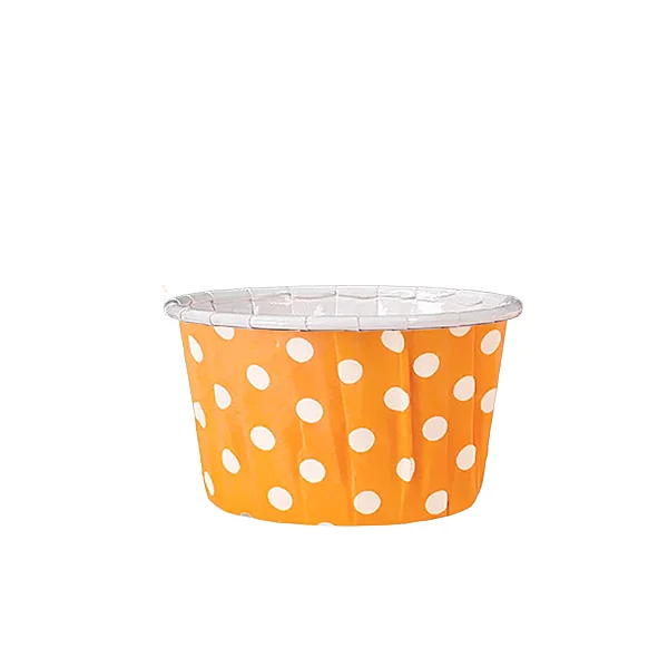 Roll-up Muffin Kek Kapsülü Turuncu 50 Adet - 1