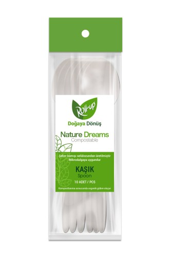 Roll-Up Nature Dreams Kaşık 10lu - Thumbnail