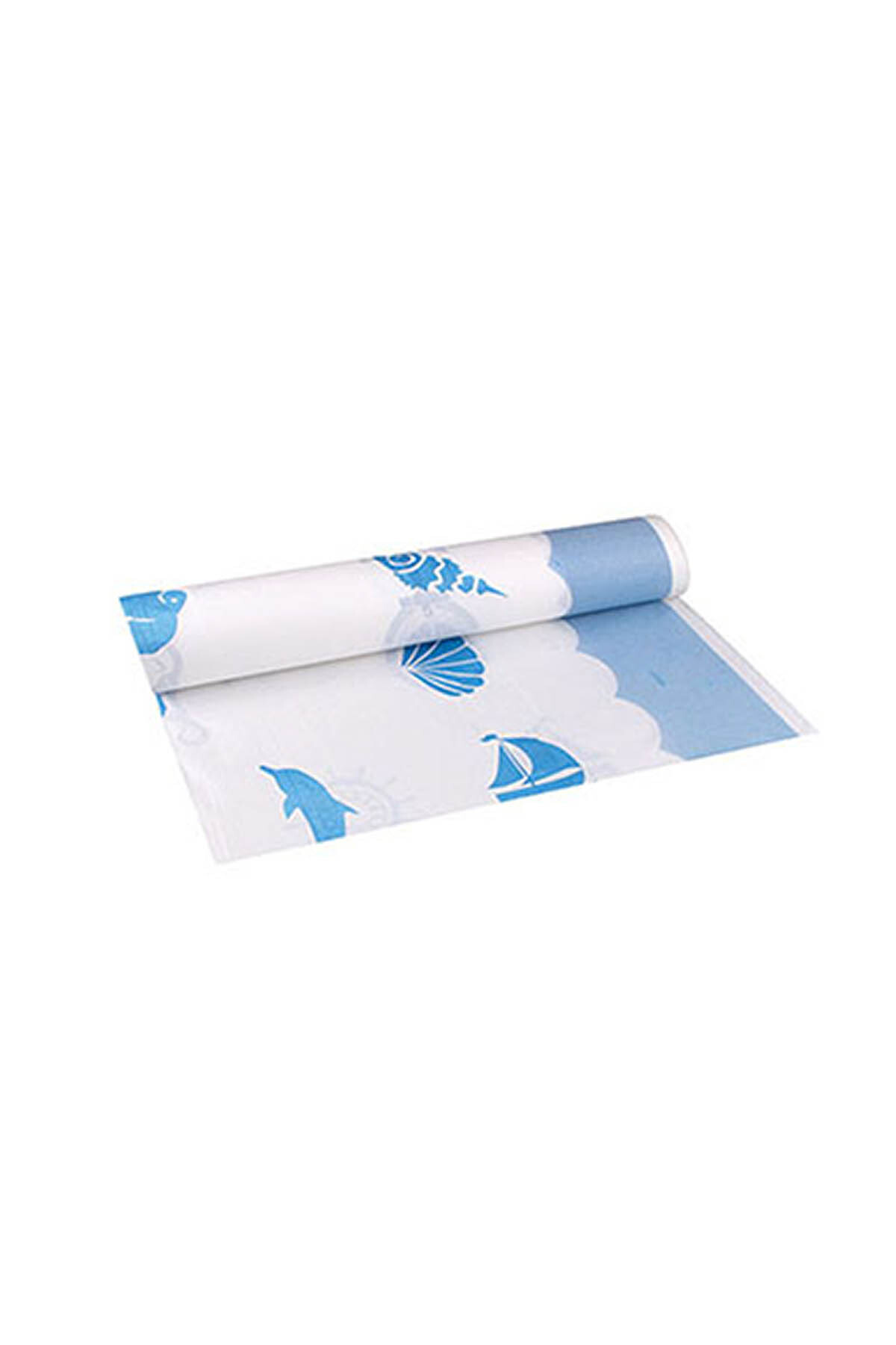 Roll-Up Rulo Kağıt Masa Örtüsü Marin Desenli 100 x 150cm 16 Yaprak 1 Rulo
