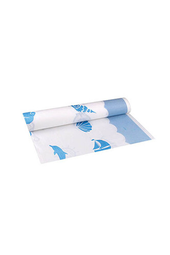 Roll-Up Rulo Kağıt Masa Örtüsü Marin Desenli 100 x 150cm 16 Yaprak 1 Rulo - Roll-Up