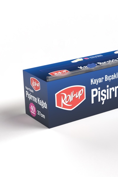 Roll-Up Pişirme Kağıdı Kayar Bıçak Hediyeli 37cm x 40 m 1 Adet - 3