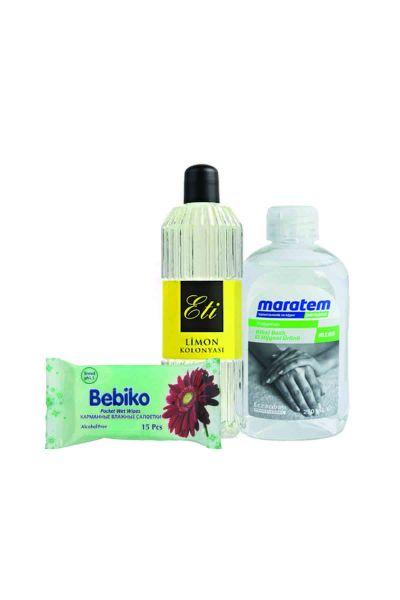 Temel Hijyen Paketi 3lü Set Model 1